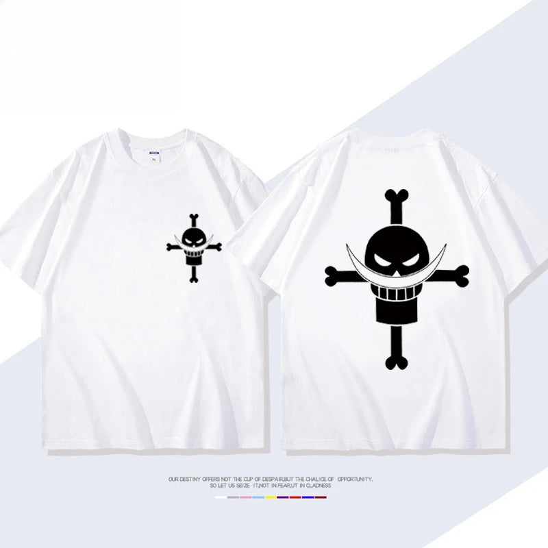 One Piece — Edward Newgate Whitebeard Graphic Tee - Neon Districts