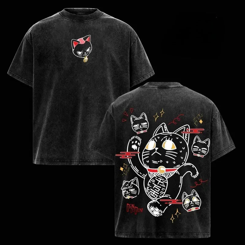 Dandadan Graphic Washed Vintage Tee