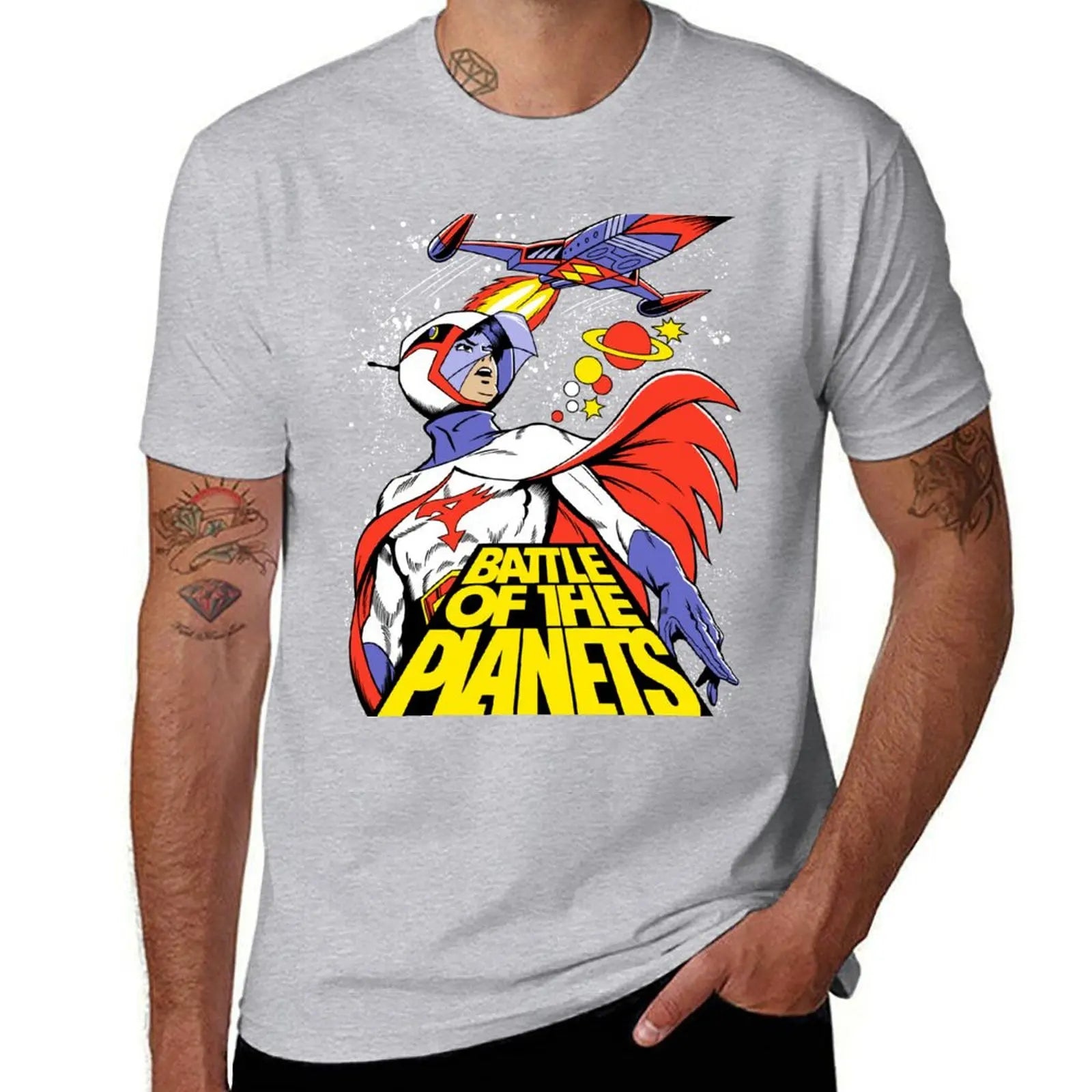 Battle of the Planets G-Force Retro Anime Tee – Retro Graphic Shirt - Neon Districts