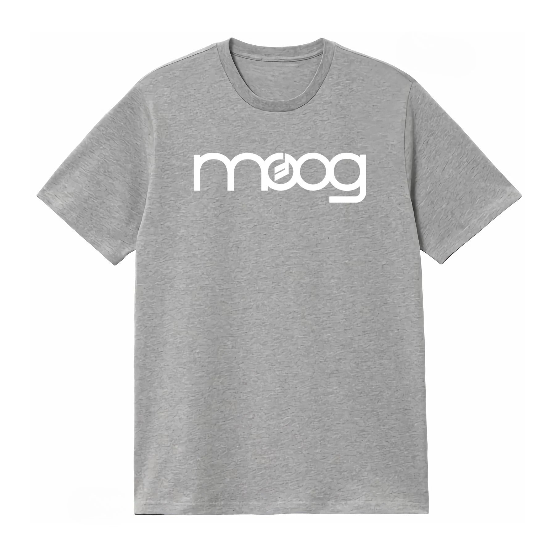 Moog — Black Logo Washed Synthesizer Tee - Neon Districts
