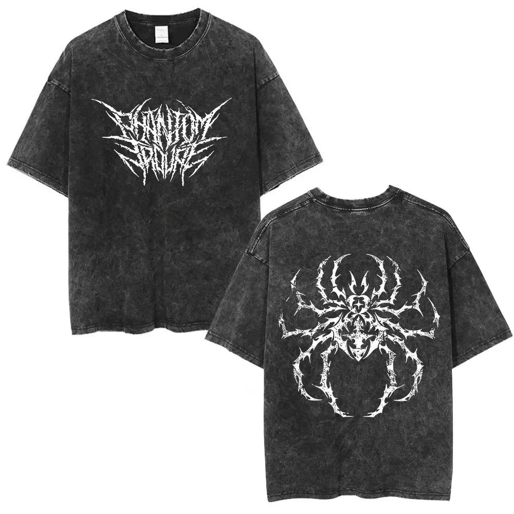 Hunter x Hunter Phantom Troupe Tee – Hisoka Oversized Washed