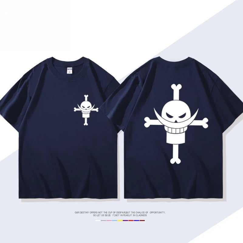 One Piece — Edward Newgate Whitebeard Graphic Tee - Neon Districts