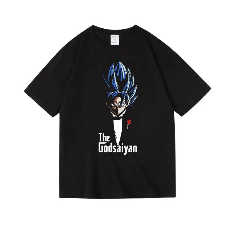 Dragon Ball Goku 2D Print Tee - Neon Districts