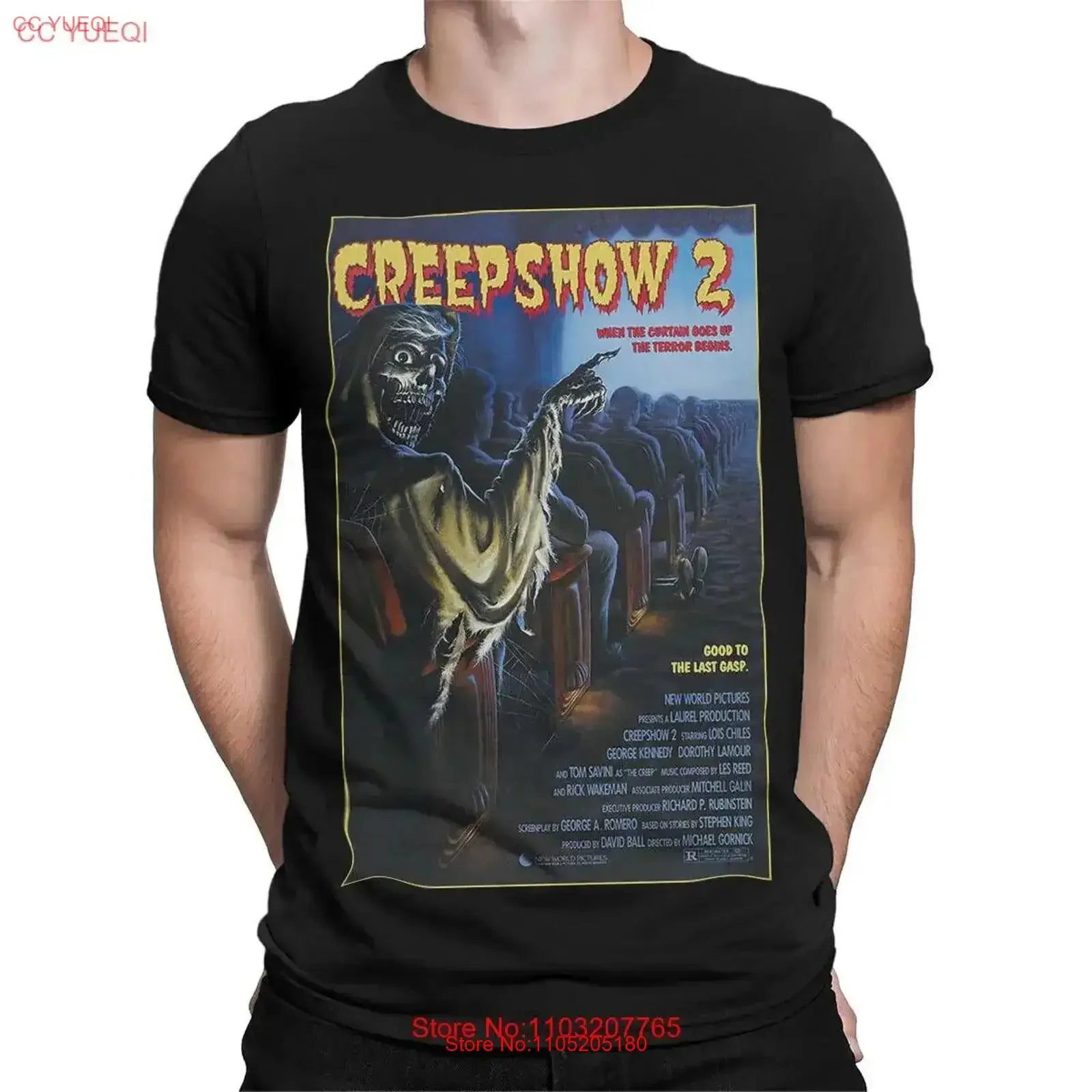 Creepshow 2 — Halloween Horror Poster Washed Tee