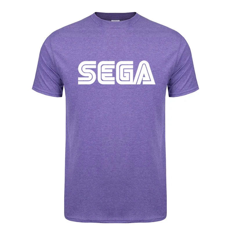 Sega — Logo Casual Cotton Summer Tee - Neon Districts