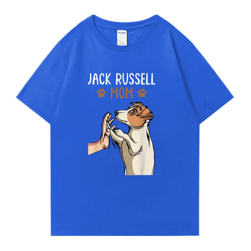 Jack Russell Mom Kawaii Tee - Neon Districts
