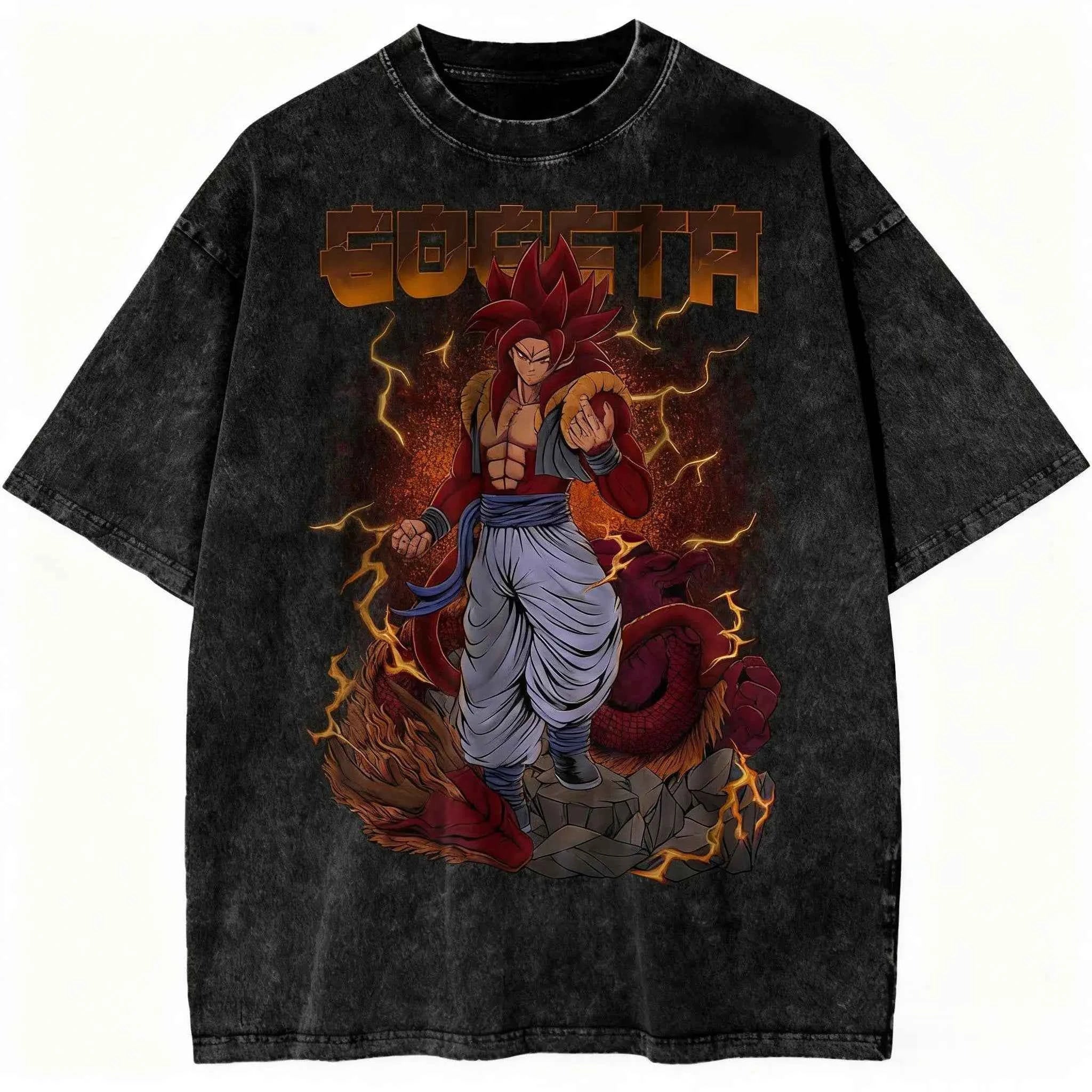 Dragon Ball Vintage Wash Harajuku Tee
