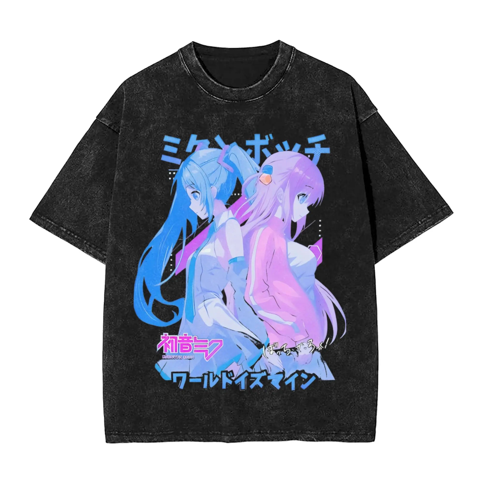 Hatsune Miku — Vocaloid Washed Oversized Tee