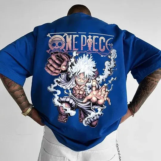 One Piece — Luffy Family Harajuku Parent & Child Tee - Neon Districts