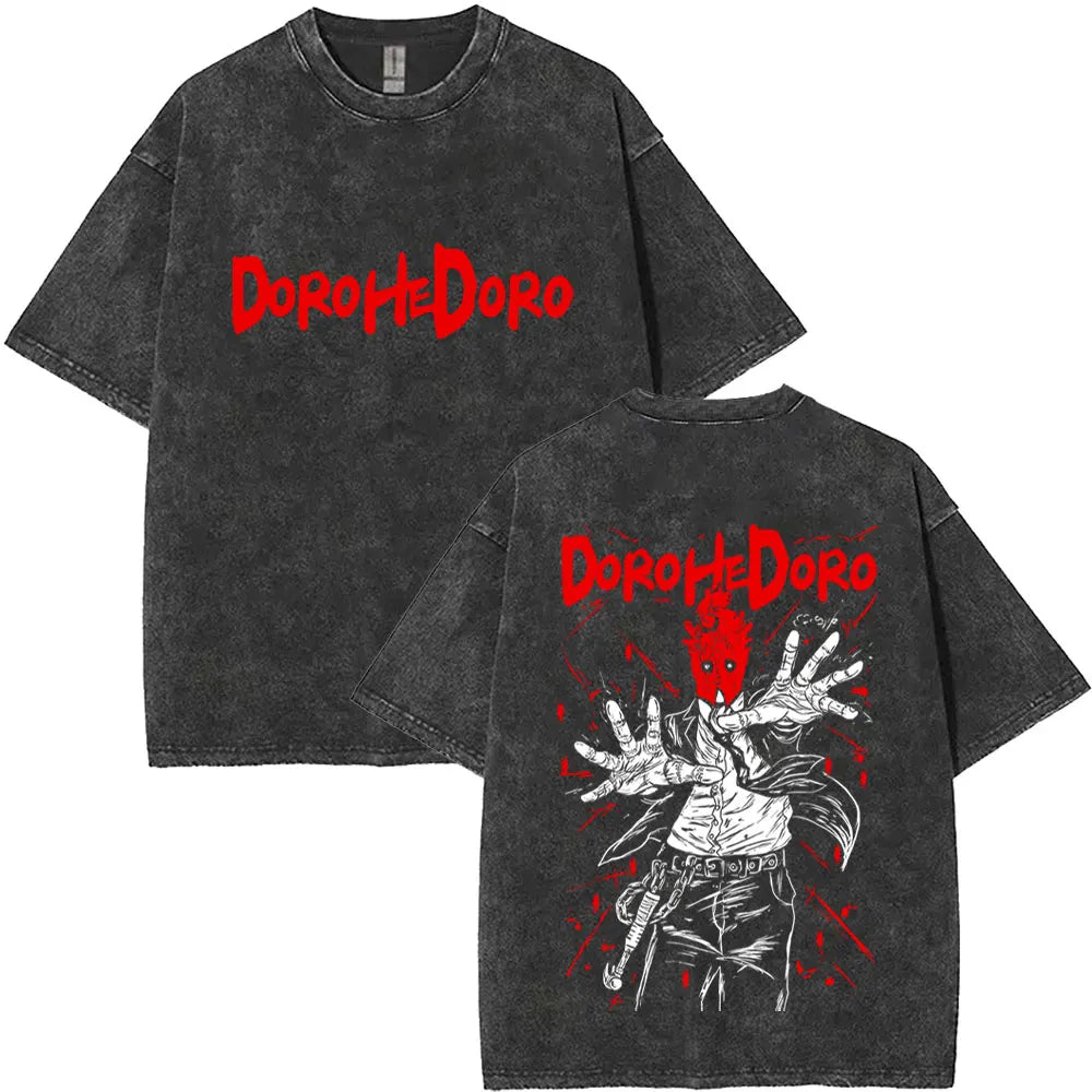 Dorohedoro Kaiman Washed Gothic Manga Tee