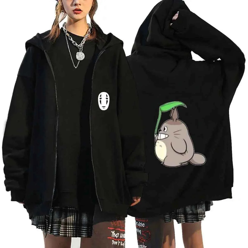 Ghibli No-Face Hoodie