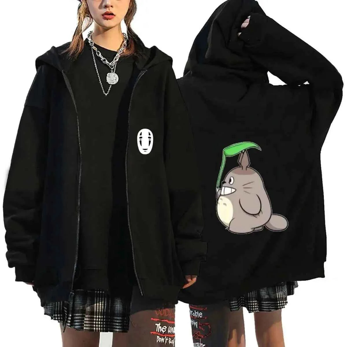 Ghibli No-Face Hoodie