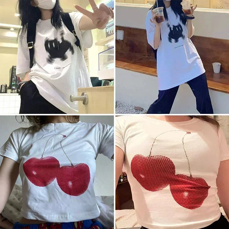 Candy Cartoon Harajuku Streetwear Tee - Neon Districts