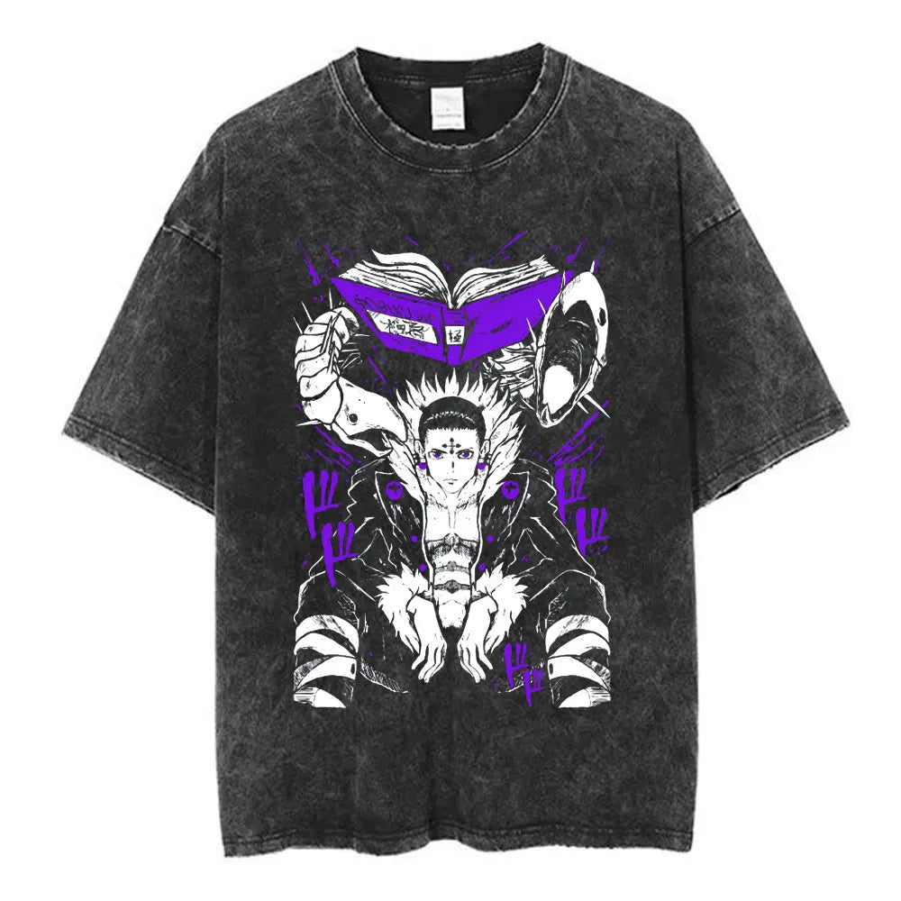 Hunter x Hunter Killua & Gon Vintage Tee – Cherry Blossom Print