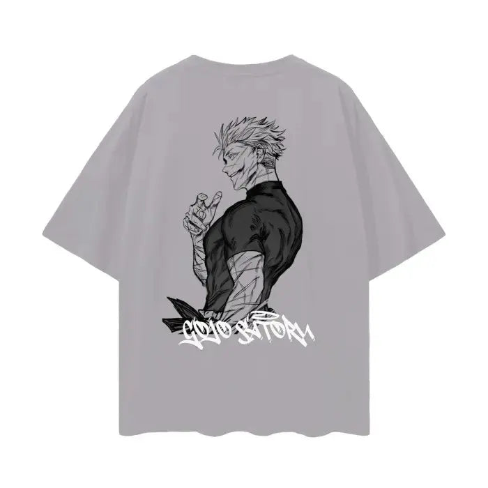 Jujutsu Kaisen — Gojo Satoru Parent & Child Harajuku Tee - Neon Districts
