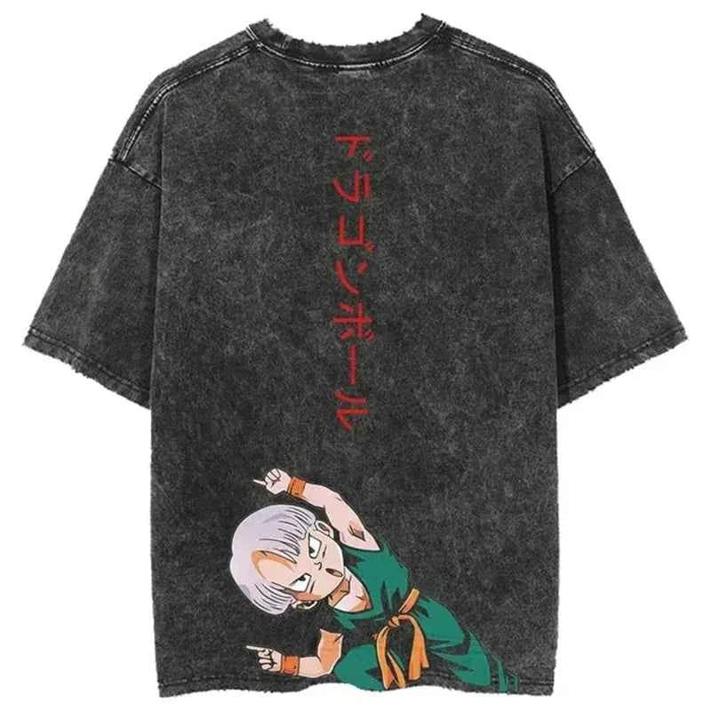Dragon Ball Trunks & Goten Y2K Oversized Tee