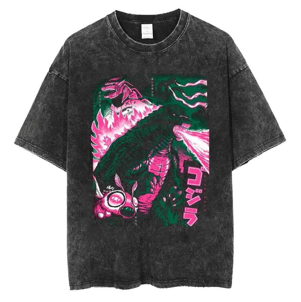 Godzilla — Kaiju Washed Vintage Tee