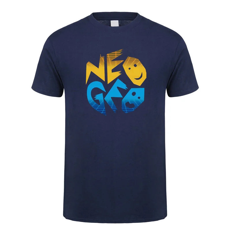 Neo Geo — MVS Summer Cotton Logo Tee - Neon Districts