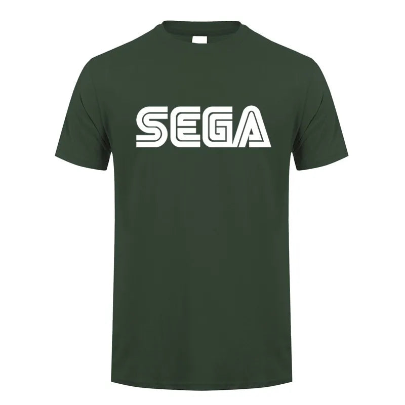 Sega — Logo Casual Cotton Summer Tee - Neon Districts