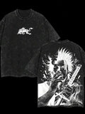 Black Clover Yami Sukehiro Graphic Tee – Washed Oversized