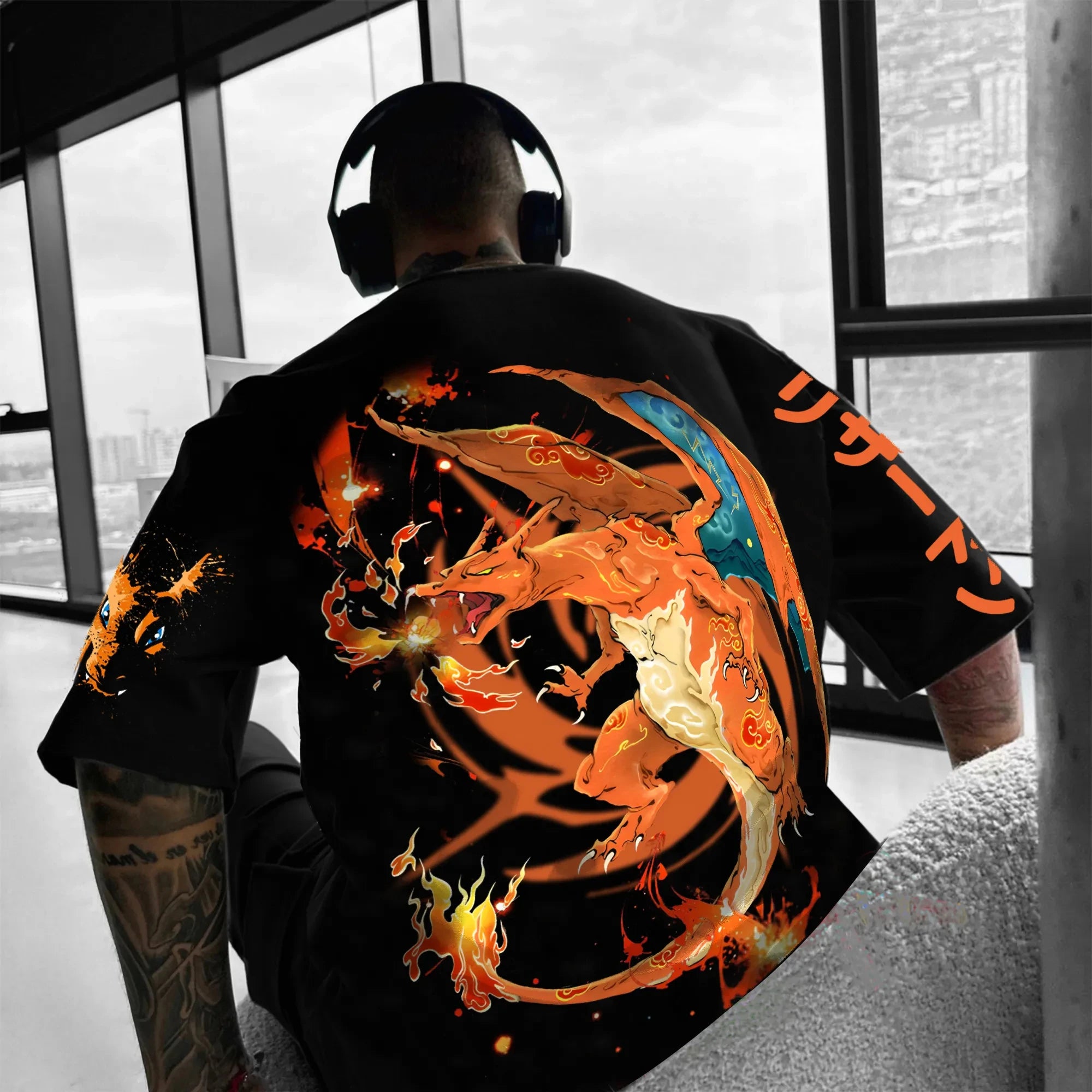Pokémon Charizard Japanese Streetwear Tee
