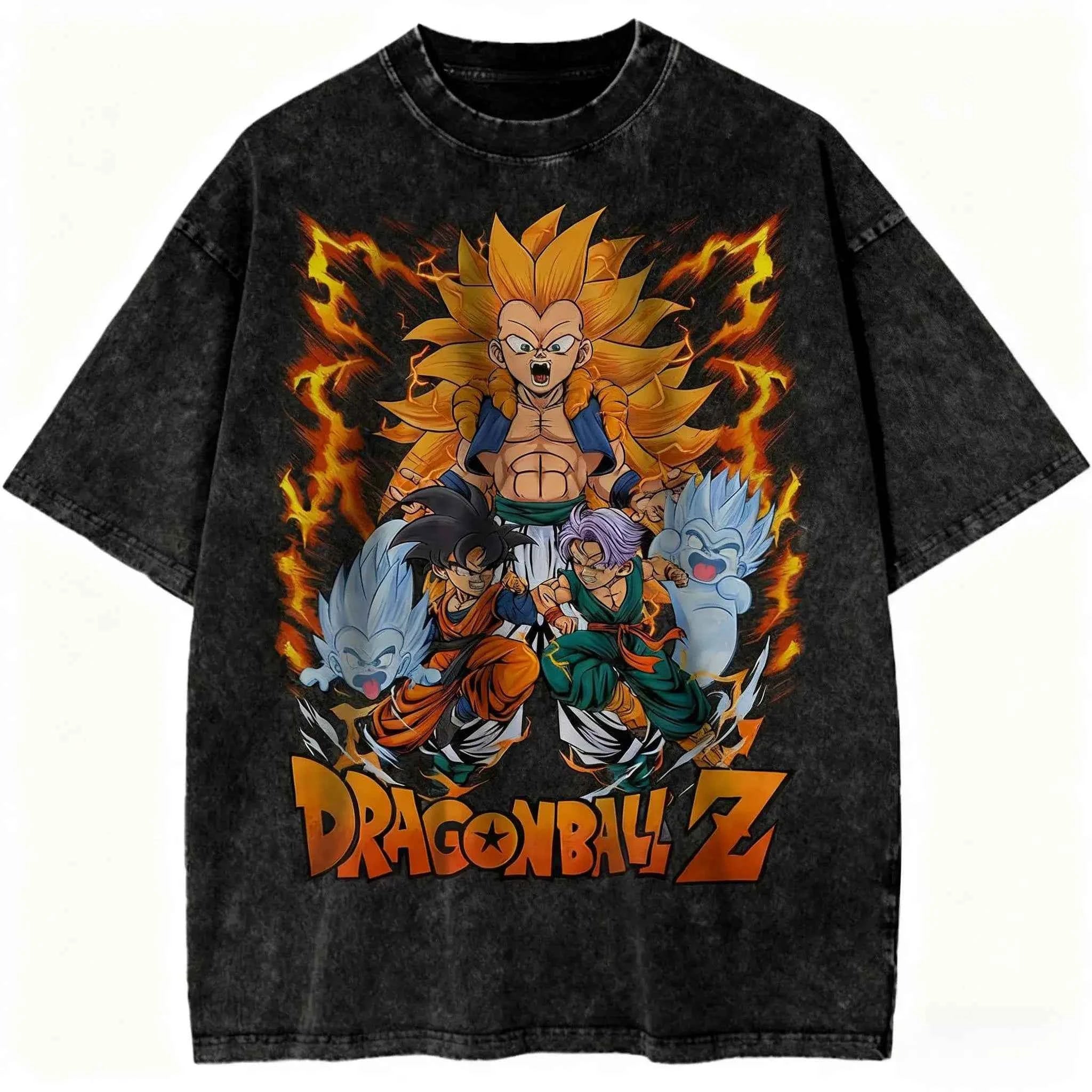 Dragon Ball Vintage Wash Harajuku Tee