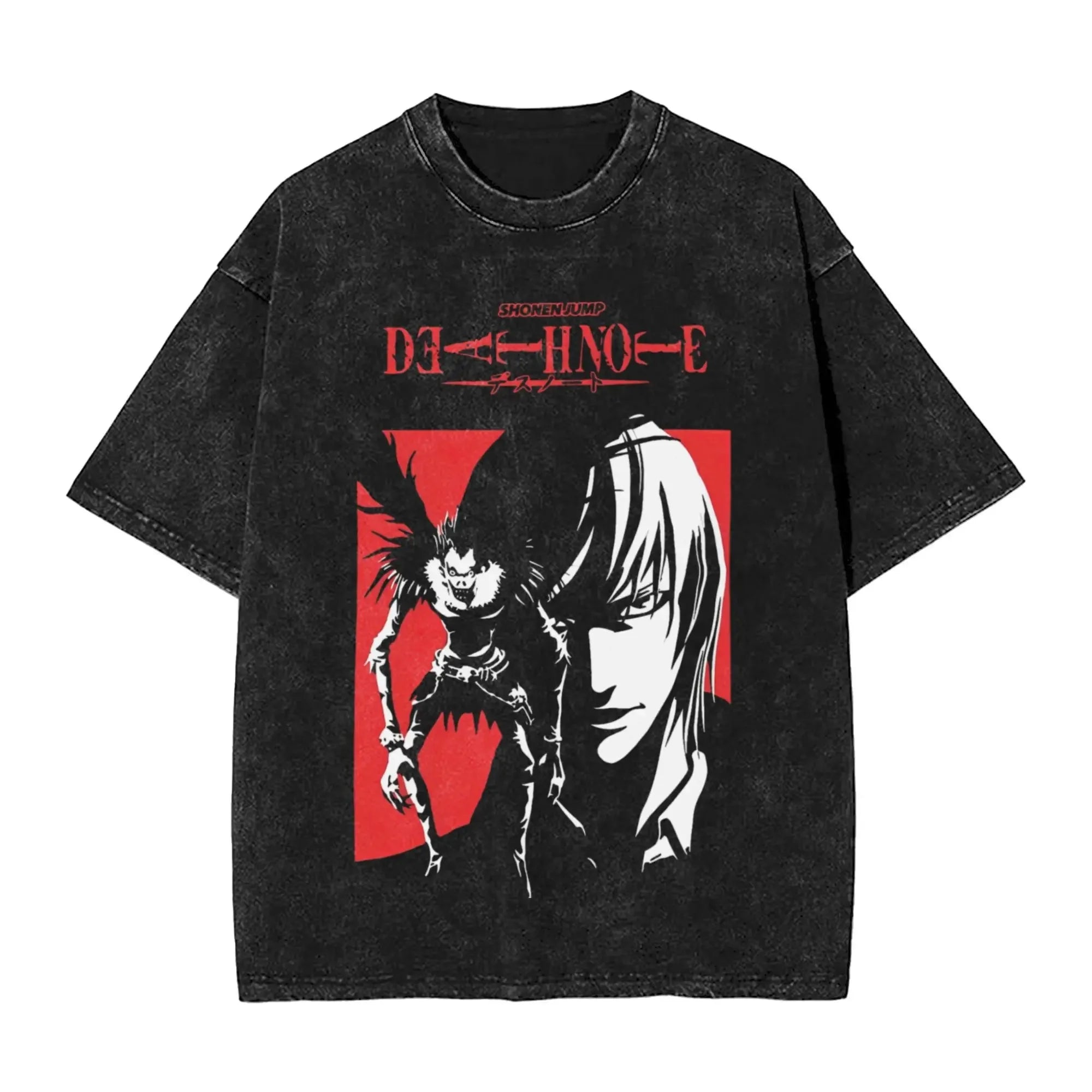 Death Note — L Lawliet Washed Oversized Tee