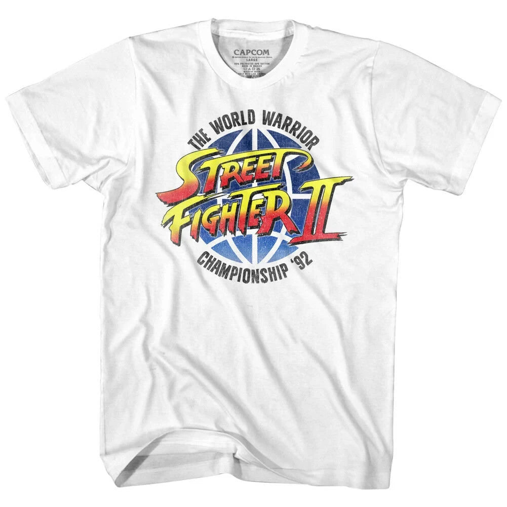 Street Fighter II Championship '92 Tee – Retro Arcade Graphic