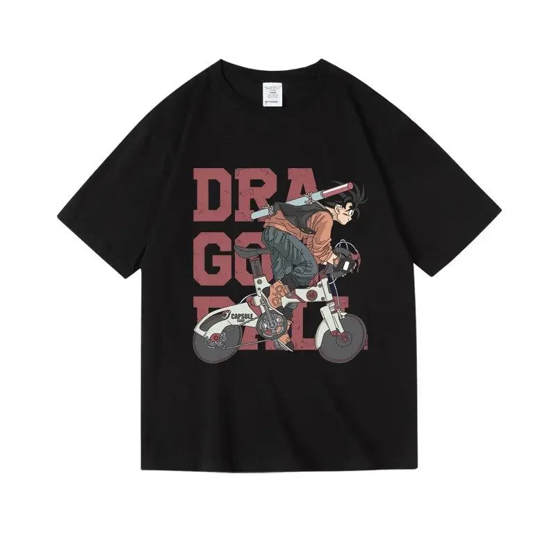 Dragon Ball Goku 2D Print Tee - Neon Districts