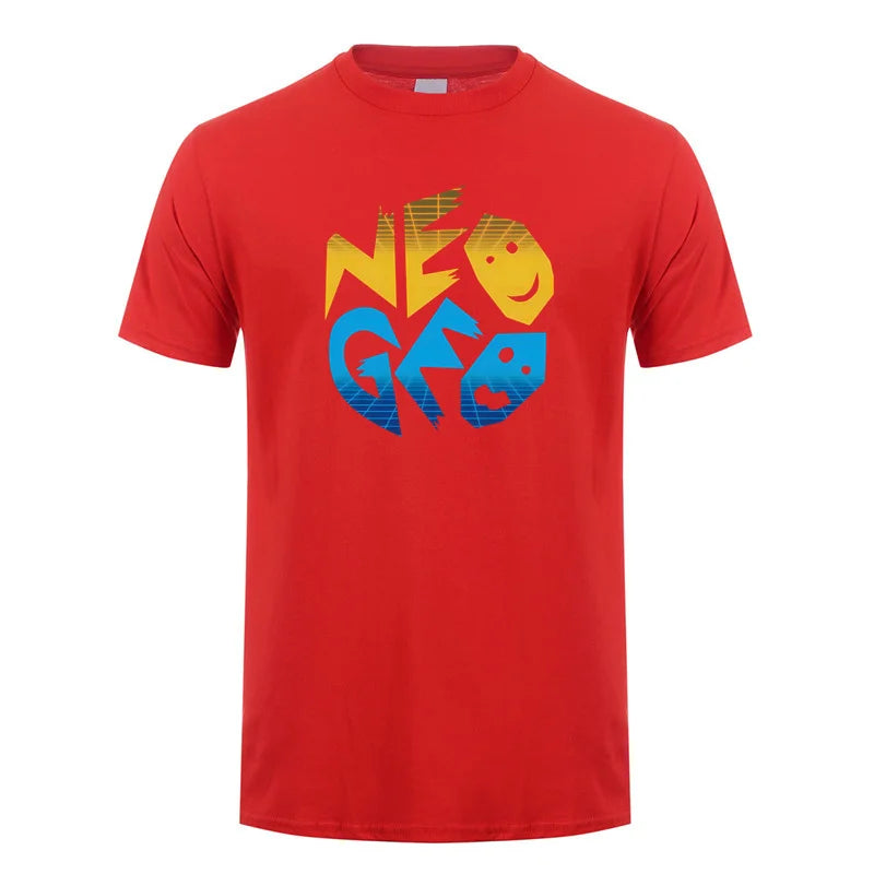 Neo Geo — MVS Summer Cotton Logo Tee - Neon Districts