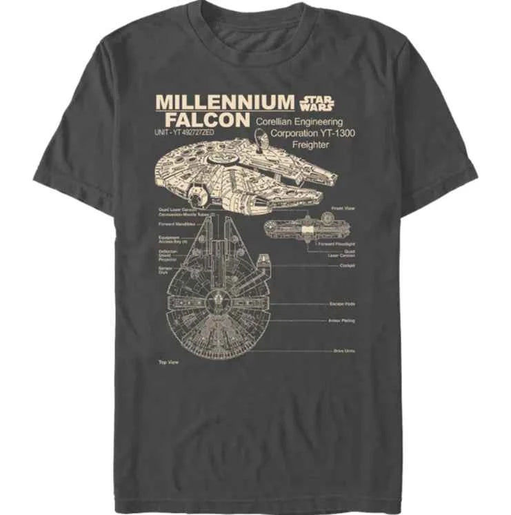 Star Wars Y2K Tee — Future Print, Loose Fit