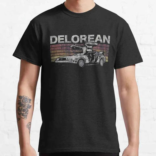 Back to the Future — DeLorean 80s Retro Family Tee - Neon Districts