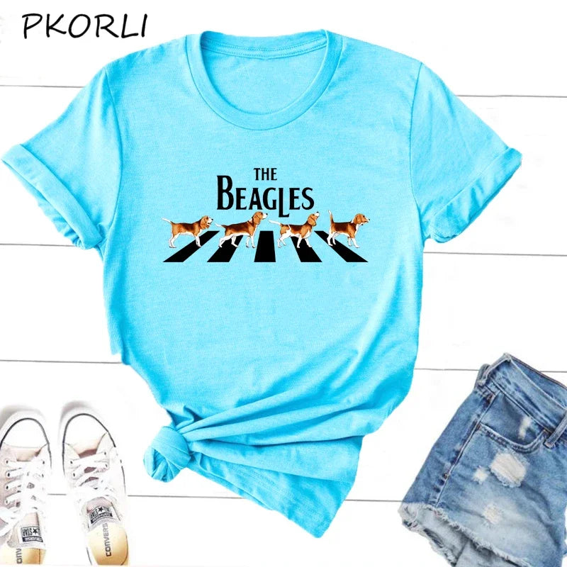 The Beagles Band Tee - Neon Districts