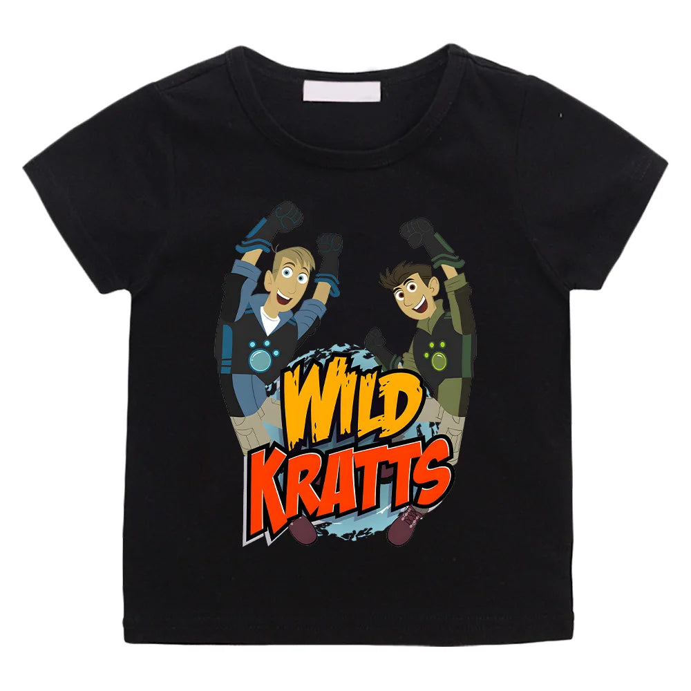 Wild Kratts Adventure Kids Tee - Neon Districts