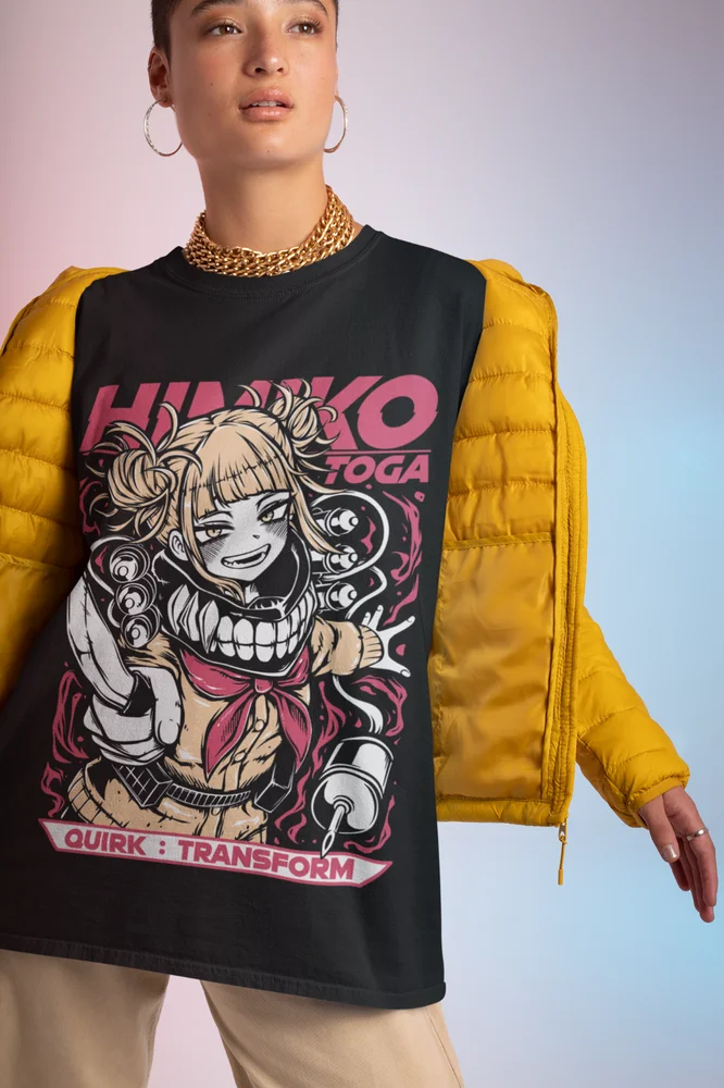 My Hero Academia Himiko Toga Kawaii Tee – MHA Anime Shirt