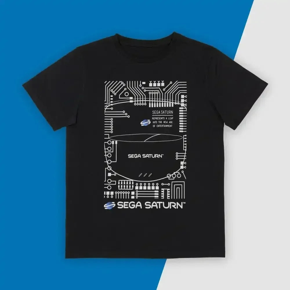 Sega — Classic Logo Hip-Hop Street Tee - Neon Districts
