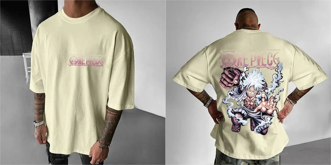 One Piece — Luffy Family Harajuku Parent & Child Tee - Neon Districts