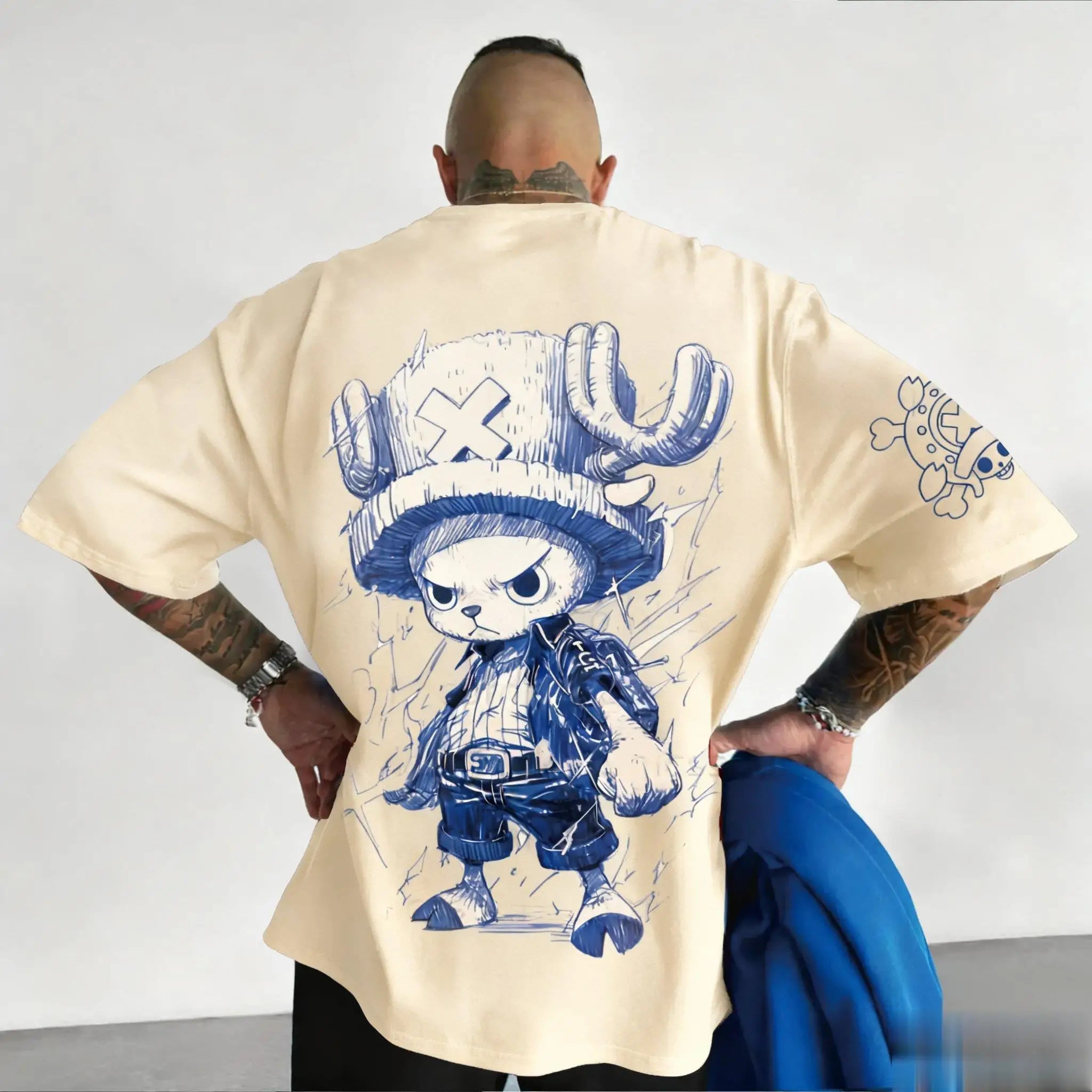 One Piece Tony Tony Chopper Tee – Hip-Hop Street Print