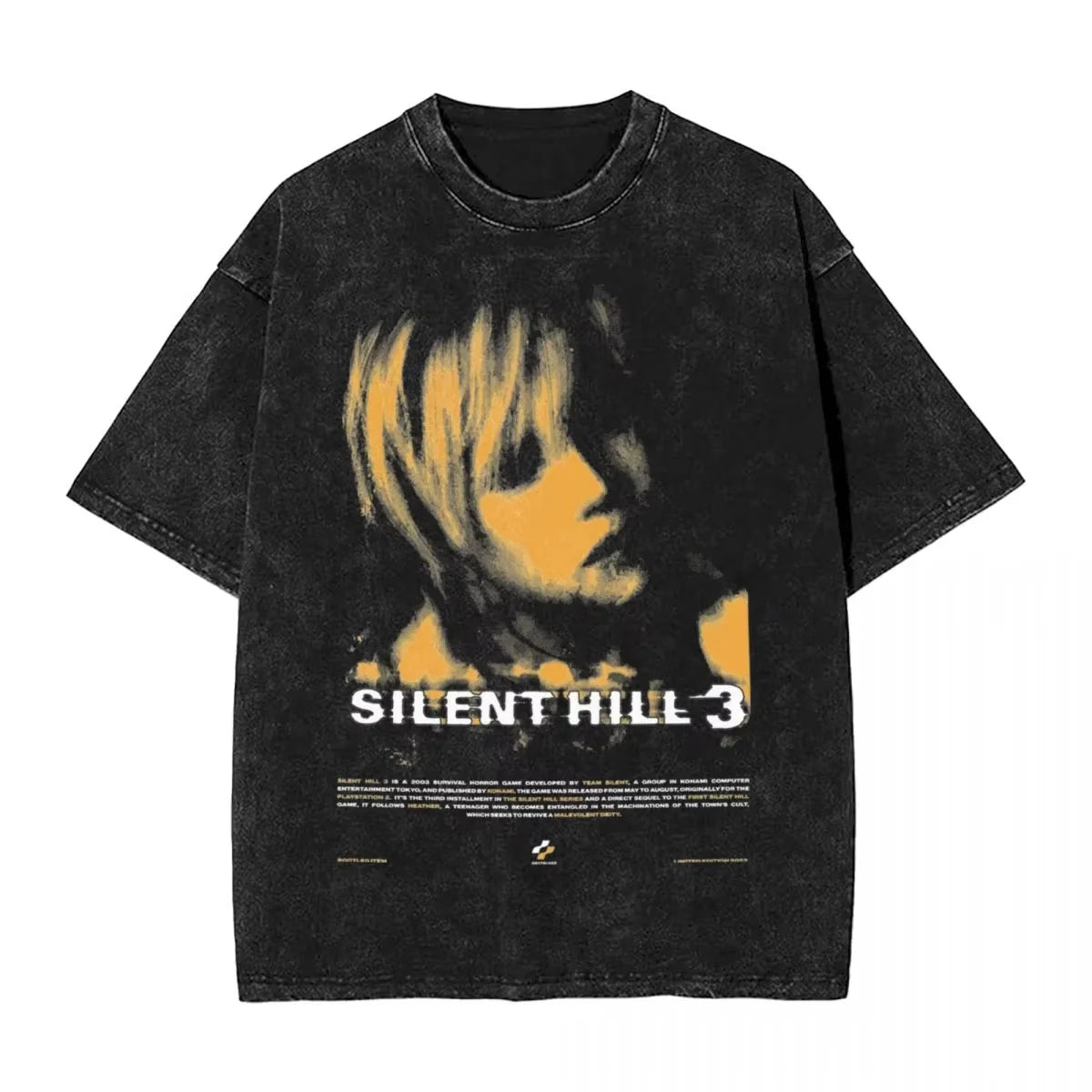 Silent Hill Heaven's Night Washed Tee – Horror Streetwear