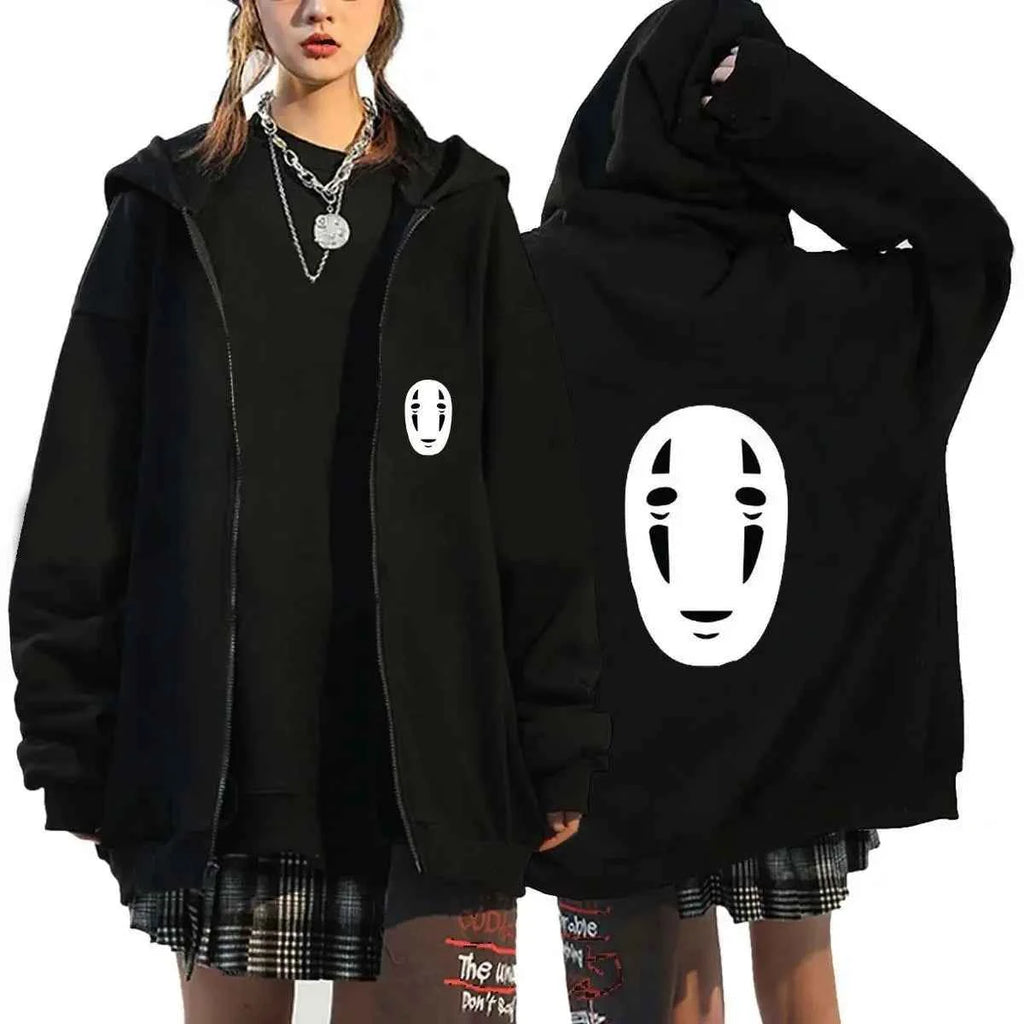 Ghibli No-Face Hoodie