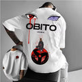 Japanese Anime Hip-Hop Oversized Tee – Casual Cotton Print