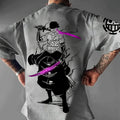 One Piece Zoro Men's Printed Tee - Neon Districts