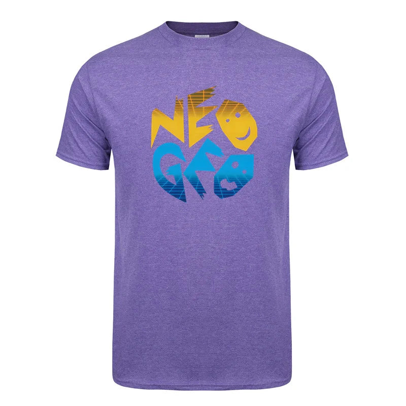 Neo Geo — MVS Summer Cotton Logo Tee - Neon Districts