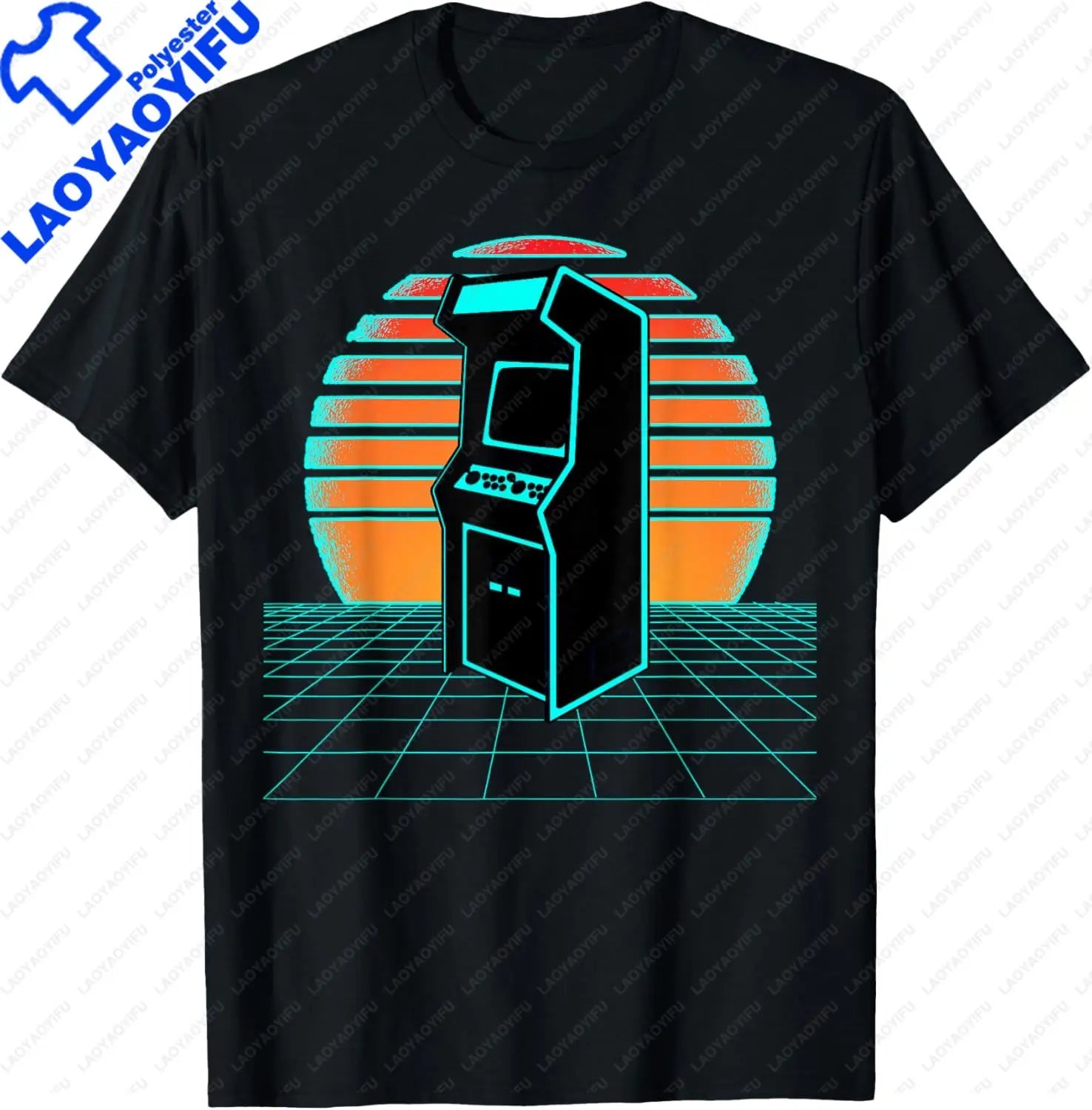 80s & 90s Arcade — Retro Vintage Classic Streetwear Tee - Neon Districts