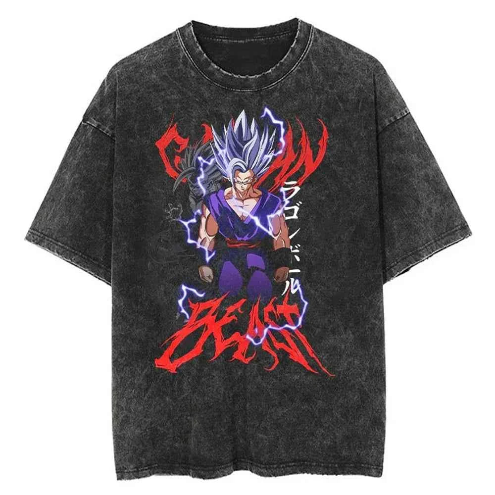 Dragon Ball Trunks & Goten Y2K Oversized Tee