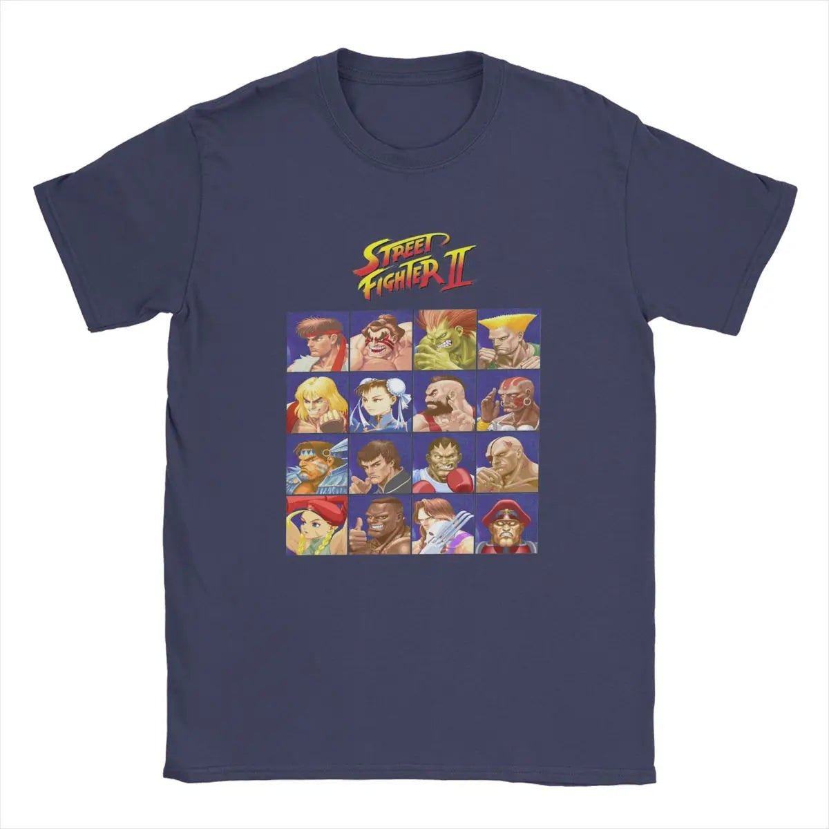 Street Fighter II — Character Select Screen Tee - Neon Districts