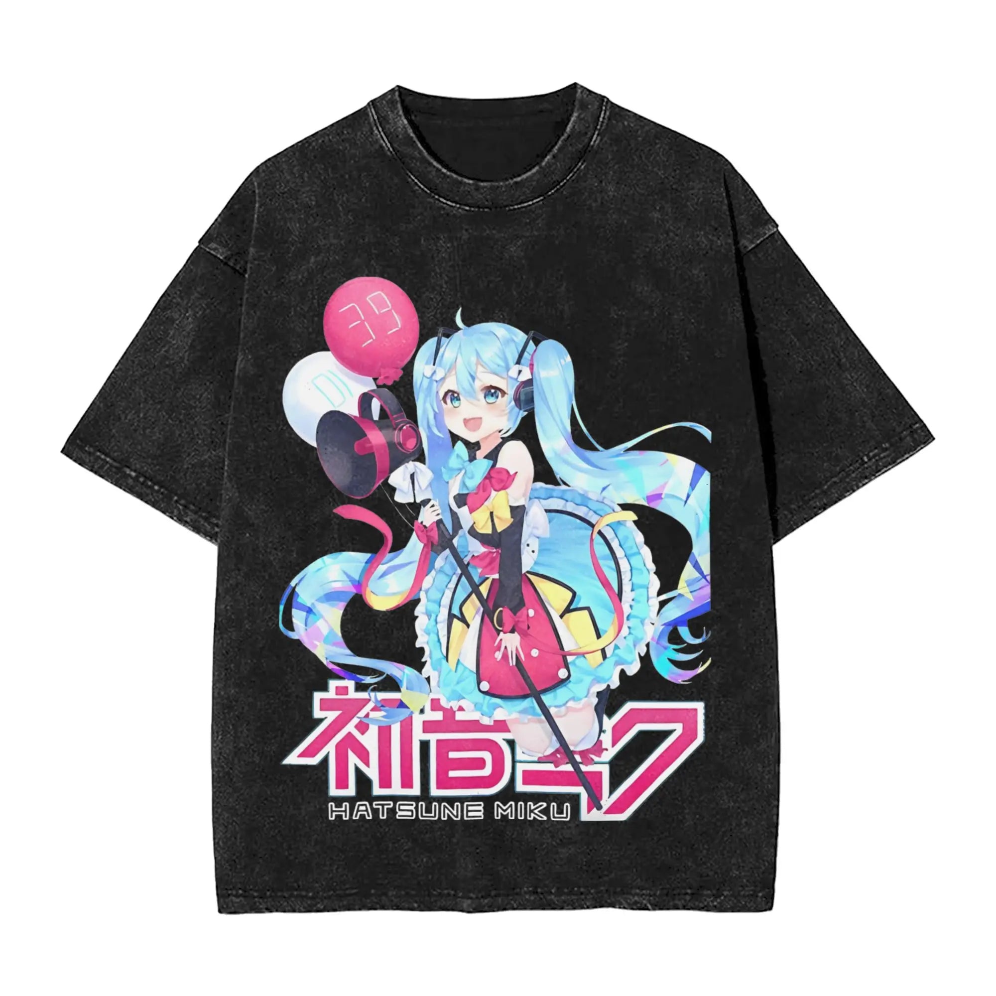 Hatsune Miku — Vocaloid Washed Oversized Tee