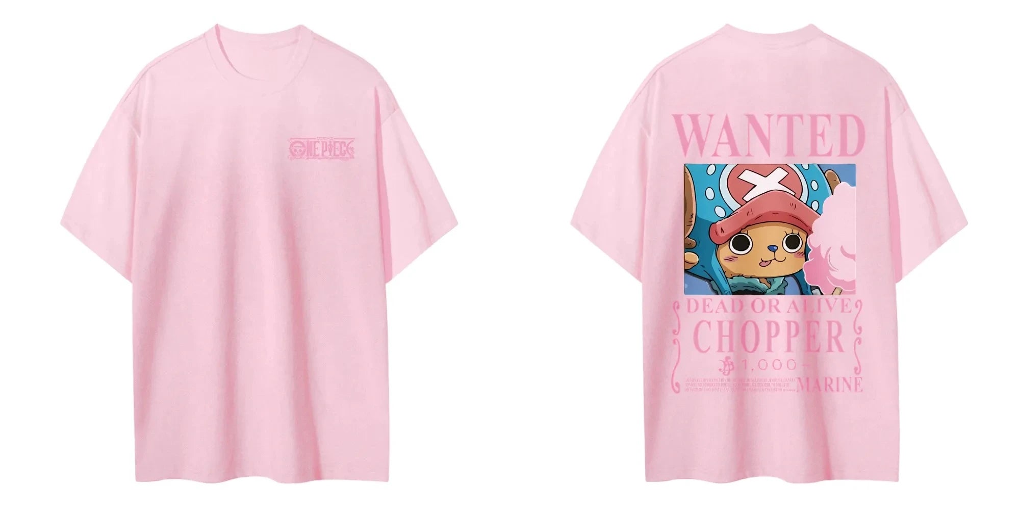 One Piece Chopper Punk Anime Tee - Neon Districts