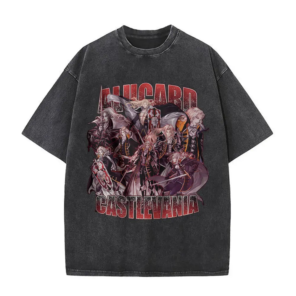 Hellsing Alucard Vintage Tee – Double-Sided 90s Oversized Shirt