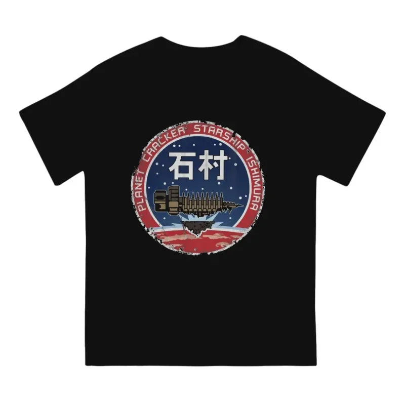 Dead Space — Ishimura Planet Cracker Badge Tee - Neon Districts